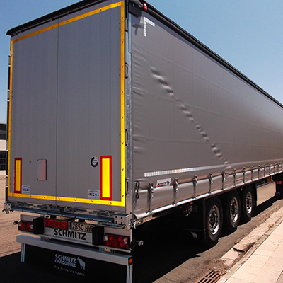 Remolque de un tráiler